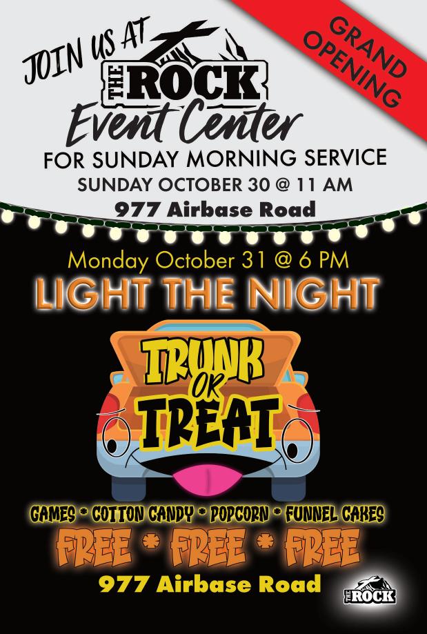 Light the Night & Grand Opening – The Rock